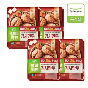 풀무원 [풀무원] 얇은피김치만두 400g 8개