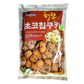 신흥 1kg 쿠키4종 인간사료 대용량 업소용 벌크 간식 추억의과자 옛날과자 초코칩쿠키, 1개