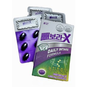 [한정특가]빼보라 다이어트 시즌2 녹차 카테킨 체지방 감소 보조제 1000mg x 24정, 1세트