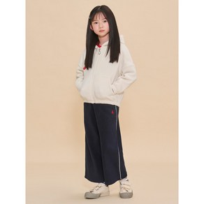 [24FW 30%]여아 후드 플리스 세트 아이보리