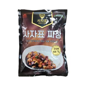 사자표 진한 분말 중국집 짜장(44%), 1kg, 1개