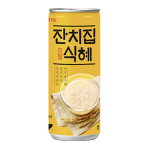 롯데칠성음료 잔치집식혜, 60개, 240ml