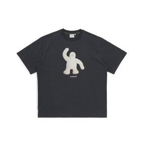 MARK GONZALES SHMOO DOLL TSHIRT CHARCOAL