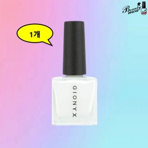 지오닉스 프로페셔널 네일래커 시험용, 화이트, 17ml, 1개