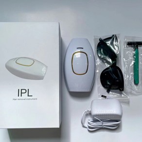 가정용 제모기 솜털 잔털 제거 여성 남성 제모 셀프 레이저 브라질리언, 220v, 화이트