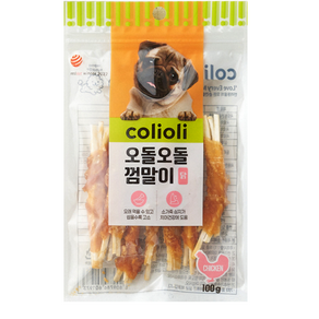 콜리올리 오돌오돌 껌말이 (닭고기) (100G), 2개, 100g, 닭고기