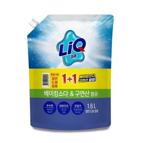 리큐 프레시 액체세제 일반세탁세제 1.6L