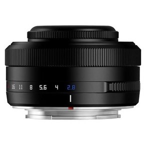 TTAtisan 27mm F2.8 Fuji X Fujifilm XF 용 자동 초점 카메라 렌즈 Sony E Nikon Z 마운트 STM APS-C XA7 XT100 용 눈 인식, Black