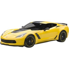 AUTOart 1:18 쉐보레 콜벳 C7 Z06 C7R 에디션 옐로우