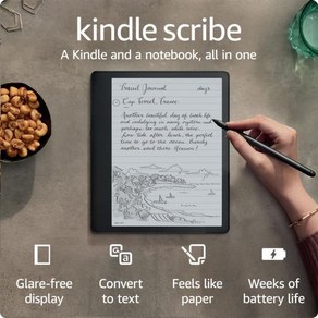 Amazon Kindle Scibe32GB 10.2 300 ppi Papewhite 디스플레이 Kindle과 노트북을 모두 하나로 구성하여 노트를 텍스트로 변환하고 공유할, Basic Pen, 16 GB, Without Kindle Unlimited, 기본 펜