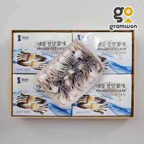 바레인 절단꽃게 BRK M 6kg 냉동 손질 꽃게 게장용 탕 찜용 도매 업소용 게, 손질 절단꽃게 BRK M 6kg 바레인+드라이