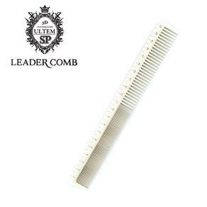 LEADERCOMB ULTEM 385 리더콤 커트빗 전문가용빗, 아이보리, 1개