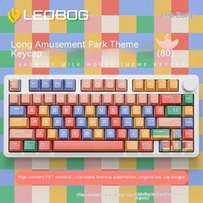 LEOBOG Hi8 기계식 키보드 알루미늄 키트 다기능 노브 3 가지 모드 핫 스왑 게이밍 8000mAh PC 게이머 사무실