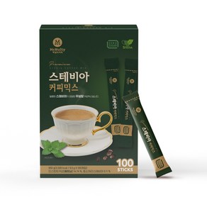 맥널티 스테비아 당제로 커피믹스 100T, 9.5g, 100개입, 1개