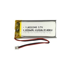 YJ 리튬폴리머배터리 KC인증충전지 3.7V YJ602248 600mAh, 1개, 1개입