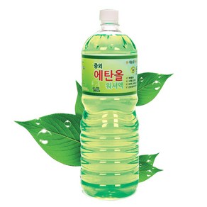 중외 에탄올 워셔액 1.8L 1개/자동차 사계절용