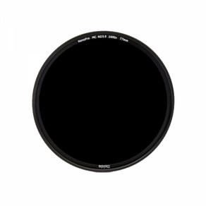 하이다 NanoPo ND1000 58mm 장노출 슬림 ND필터, 하이다 NanoPo ND1000 원형 필터 58mm