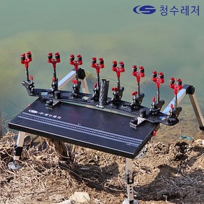 청수레저 선반 자립다리발판 자립발판 발판좌대