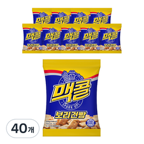 맥콜 보리 건빵, 110g, 40개