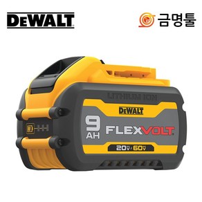 디월트 FLEXVOLT 프리미엄 배터리 DCB609, 본품(추가배터리없음), 1개