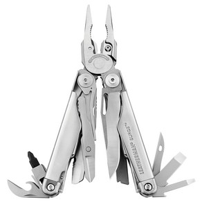 LEATHERMAN(레더맨) 멀티 툴 SURGE 서지 나일론 케이스 첨부 [일본 정규품] 25년 보증 LTJ마크입 SUR-N, 1개