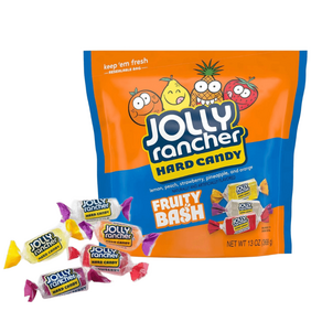 졸리랜처 JOLLY RANCHER 하드 캔디 과일 사탕 개별 포장 리저블 백