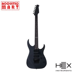 Hex 헥스 일렉기타 SE300 S/GB 무광 갤럭시 블랙 슈퍼스트랫 입문용 일렉기타 일렉트릭기타 전자기타, 1개