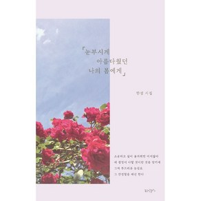 눈부시게 아름다웠던 나의 봄에게:한섬 시집, 꿈공장플러스, 한섬