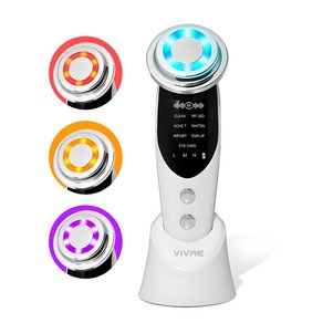 2025년형 갈바닉 고주파 마사지기 쿨링 피부 얼굴 토탈케어 뷰티디바이스, VGM12000, 혼합색상