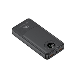 대용량 보조배터리 고속충전 20000mAh PD 120W QC3.0 잔량표시, 블랙