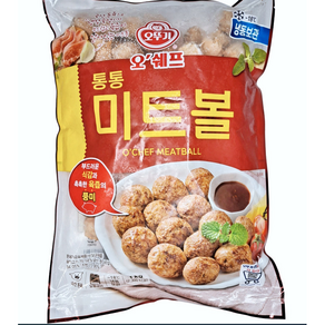 오뚜기 오쉐프 통통 미트볼, 1kg, 2개