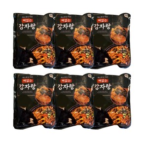 [NEW]박수홍 착한 뼈없는 감자탕 간편하고 빠르게 신선식품, 6개, 1kg