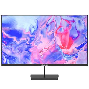 큐빅스 IPS 패널 80.58cm 32인치 컴퓨터 모니터 FHD 75Hz 내장스피커 게이밍 사무용 CX-320F75 벽걸이 모니터암 사용가능, CX-320F75(일반), 80cm