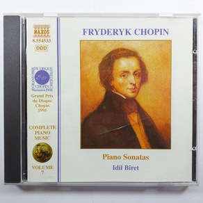 중고CD/ CHOPIN SONATA/ 쇼팽 피아노 소나타 제1번 제2번 제3번/ 이딜 비레트/ 음반 새것 MINT 수입