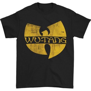 ROCKPANDA Wu Tang Clan Classic Yellow Logo 반팔티