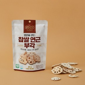 [오희숙전통부각] 찹쌀연근부각, 30g, 5개