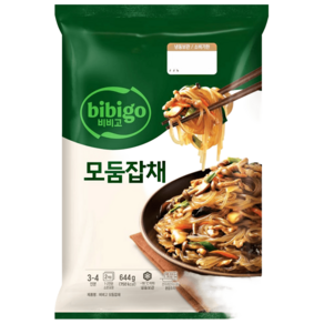 비비고 모둠잡채 644g, １개