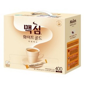 맥심 화이트 골드 커피믹스 400T 1박스, 12g, 400개입, 1개