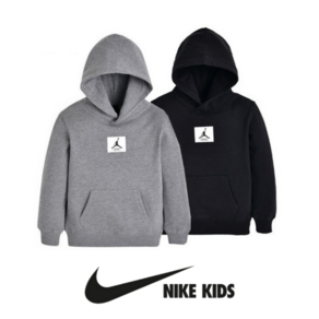 [백화점 매장판] 나이키 키즈 NIKE 조던 박스로고 점프맨 후드티셔츠 남아 여아 아동공용 봄 가을 간절기 캐주얼 기본 플리스 후리스 후드셔츠 후디