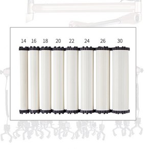 워맥스셋팅기롯드 디셋롯드 워맥스테크 웨이브셋, 30호, 1개