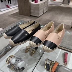 마이클코어스 슬립온 에스파듀 단화 MICHAEL KORS Kendick Leathe Slip-On Espadille 40S8KNFP2L 40S5KNFP1L 호환