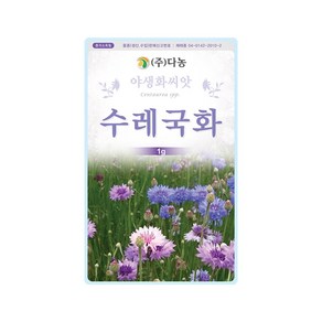 (DN) 수레국화 씨앗(1g), 1개