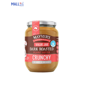 호주 메이버스 Mayve's Peanut Butte 다크 로스티드 크런치 피넛버터 750g, 1개