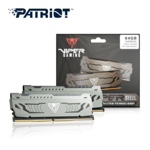 패트리어트 DDR4 64G PC4-25600 CL16 VIPER STEEL 3200MHz (32G*2) 듀얼패키지 파인인포, 2개