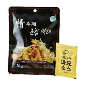 (로)情수제 군침먹태 11팩(1팩 10g)+마요소스 2팩(1팩 20g), 단일옵션