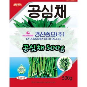 공심채씨앗 500g 당일발송 파종용 종자 씨앗 경신종묘, 1개