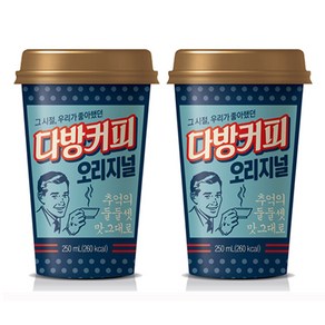 다방커피 오리지널, 250ml, 24개