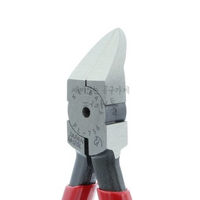 일본 케이바 플라스틱용 사출니퍼 PL-756 45도 경사형 특수 KEIBA 닛퍼 프라스틱 전용, 1개