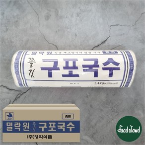 [오감만찬] 밀락원 구포국수 중면 1.4kg x 10ea, 1박스, 14kg