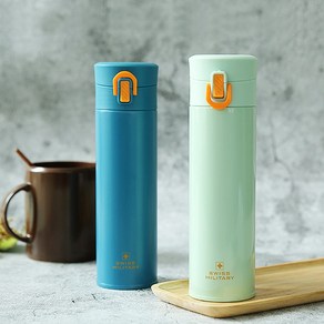 스위스밀리터리 루시 원터치캡 슬림 미니 텀블러 300ml SWS-075, KD-300 민트